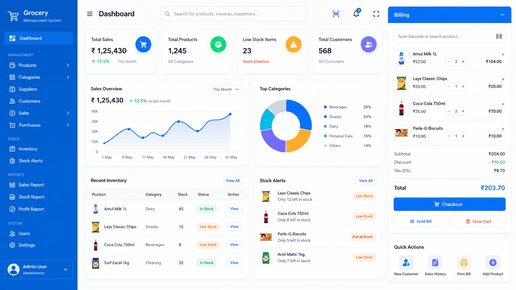 Grocery Management System